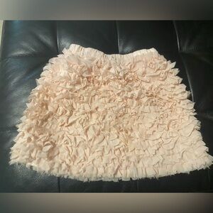 Pink super ruffle skirt 4t